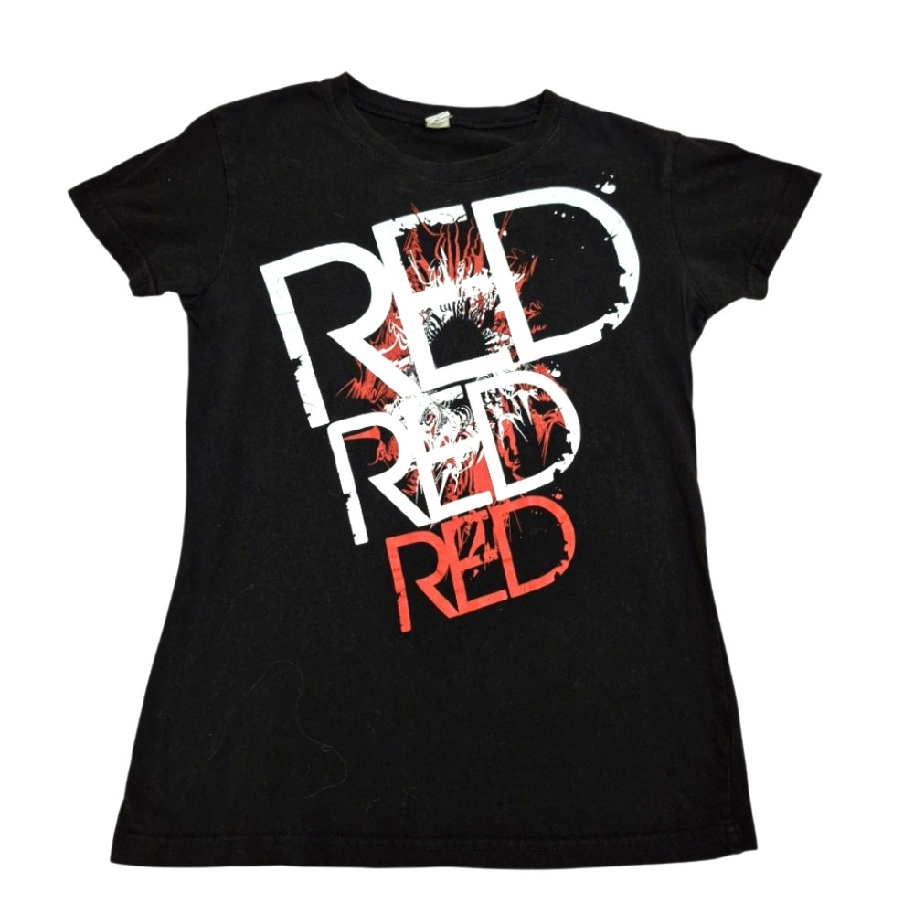Red Christain Rock Band Concert T-shirt - Picture 2 of 5